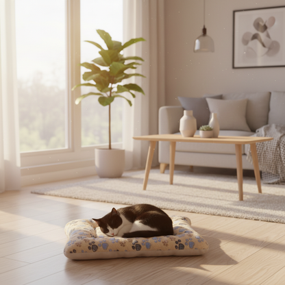 Coussin Confort Premium pour Chat - Doux et Moelleux