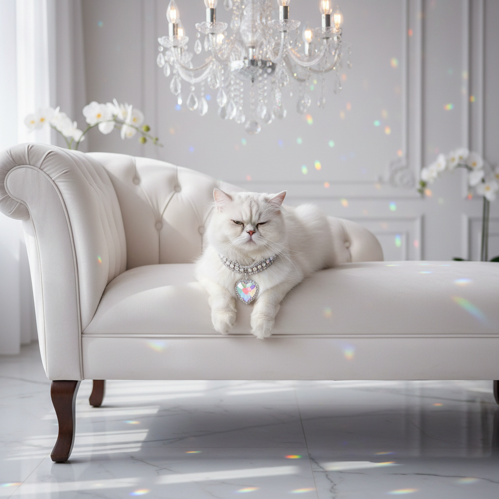 Collier Strass Brillant Chat & Chien | GlamPet - Mondechat