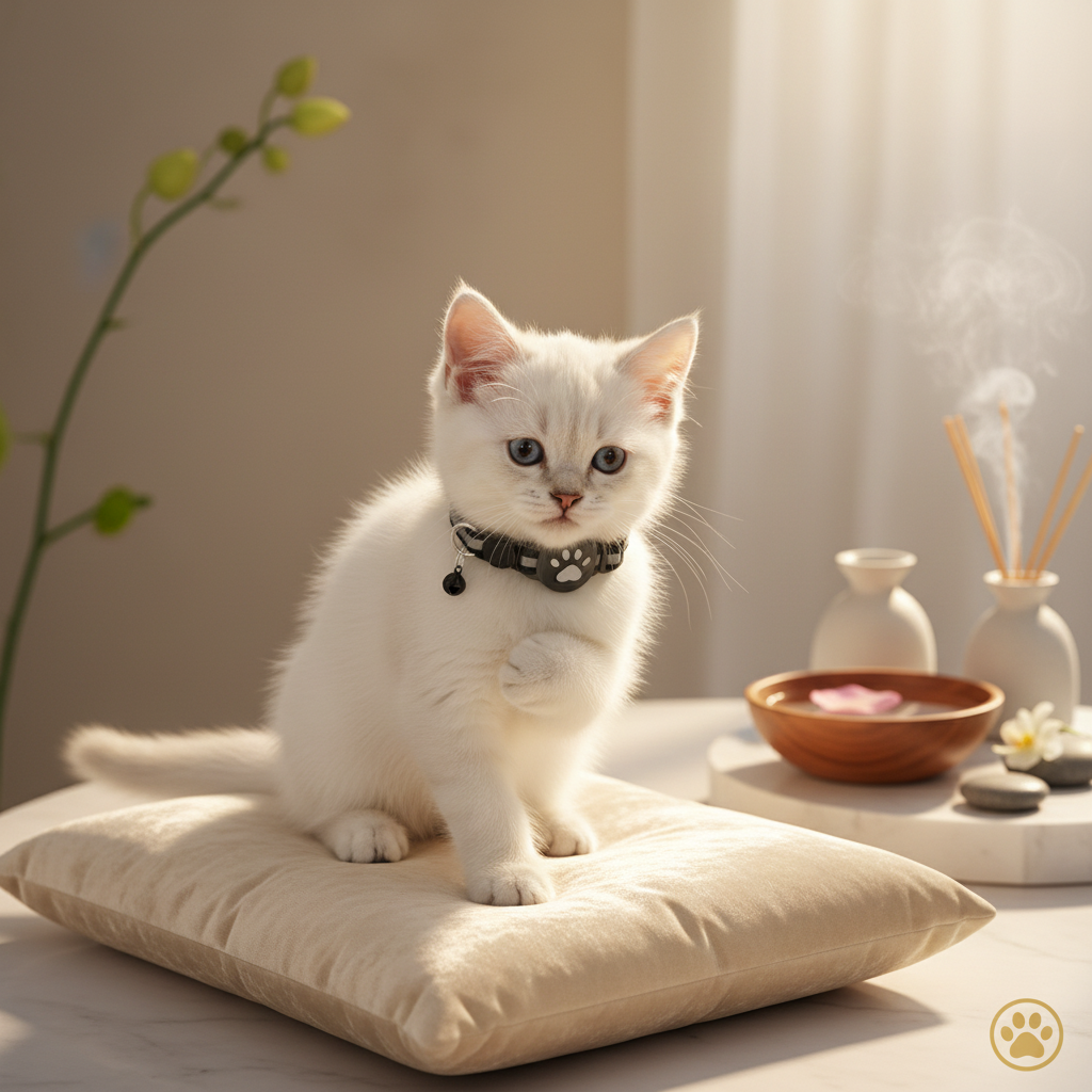 Collier GPS Chat | SécuriTrack