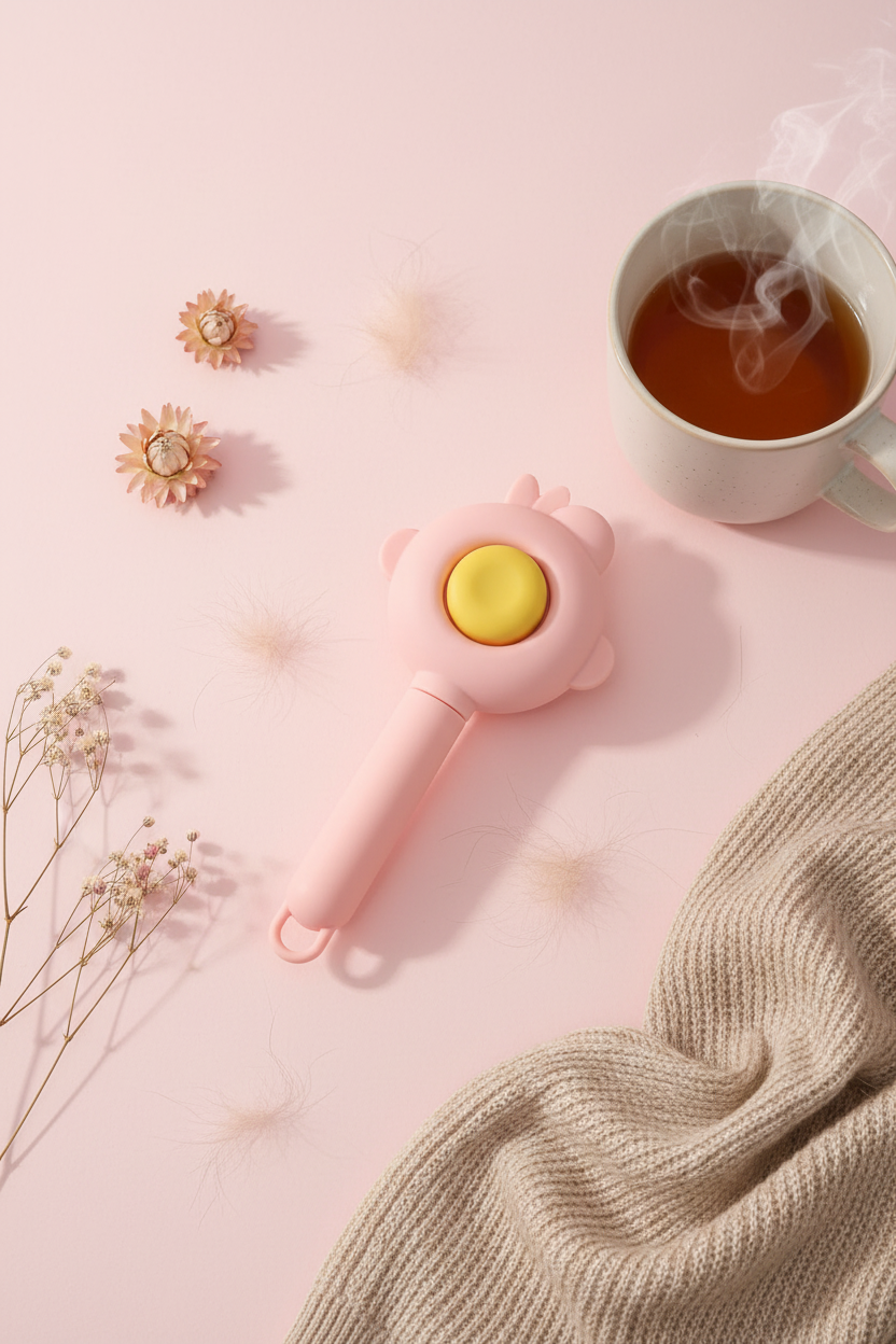Brosse pour Chat PeluFélin | Accessoires Ergonomiques Premium - Mondechat
