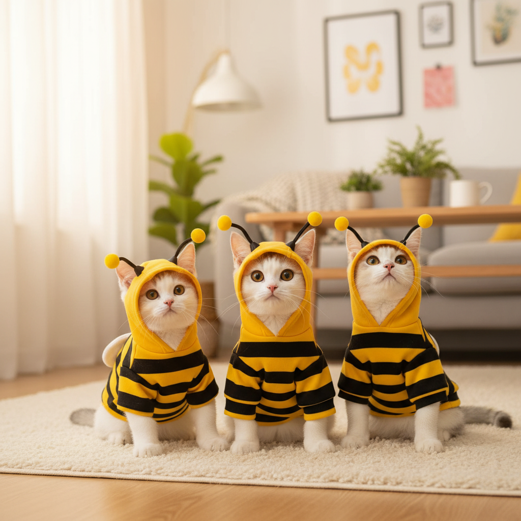 Déguisement Abeille Chat | Costume Adorable et Confortable