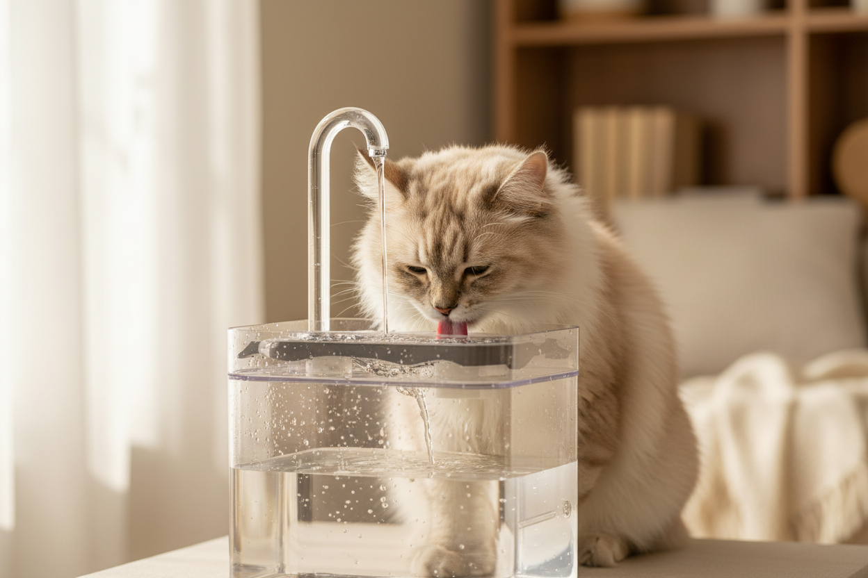 Fontaine à eau Chat | Fresh-Hydro - Mondechat