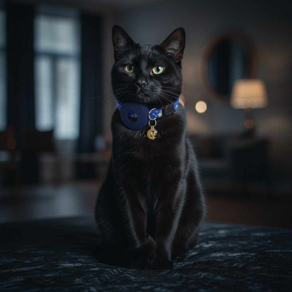 Collier GPS chat | Localisation temps réel