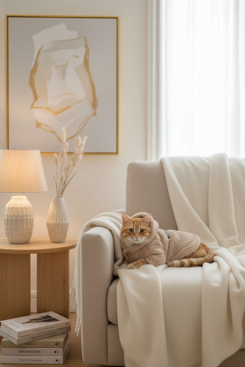 Pull pour chat | Cozy Elegance