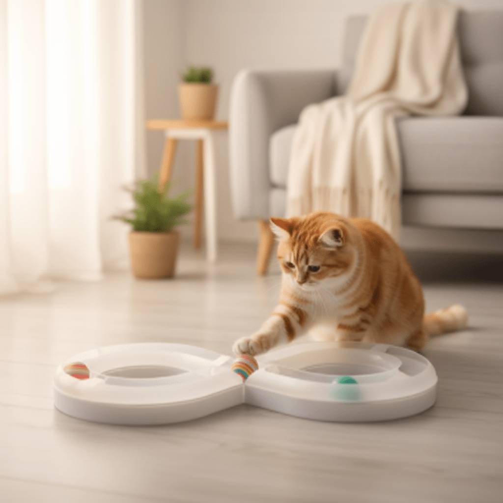 Jeu pour Chat | Circuit en Huit Interactif & Anti-Ennui - Mondechat