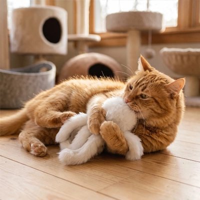 Jouet Chat | Interactif Pieuvre - Mondechat