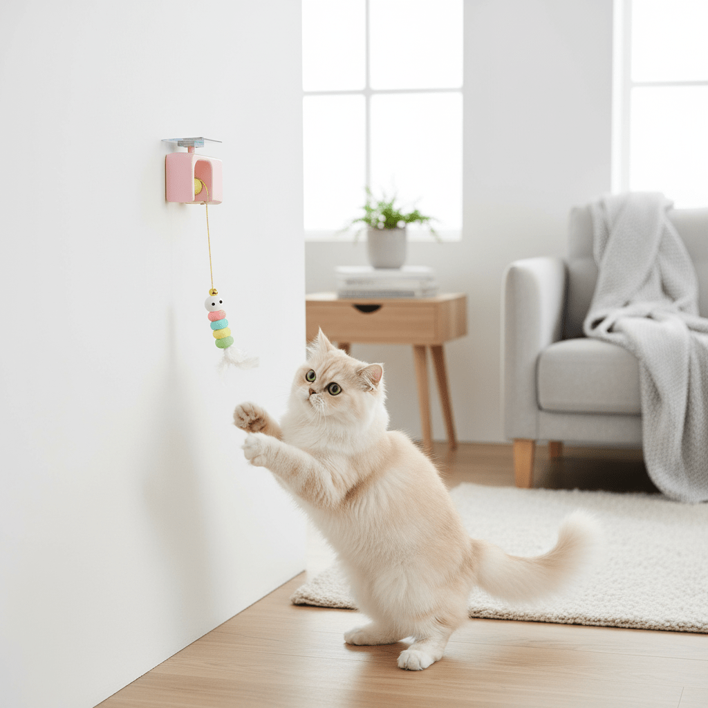 Jouet Interactif Automatique | SwingPlay - Mondechat - Mondechat