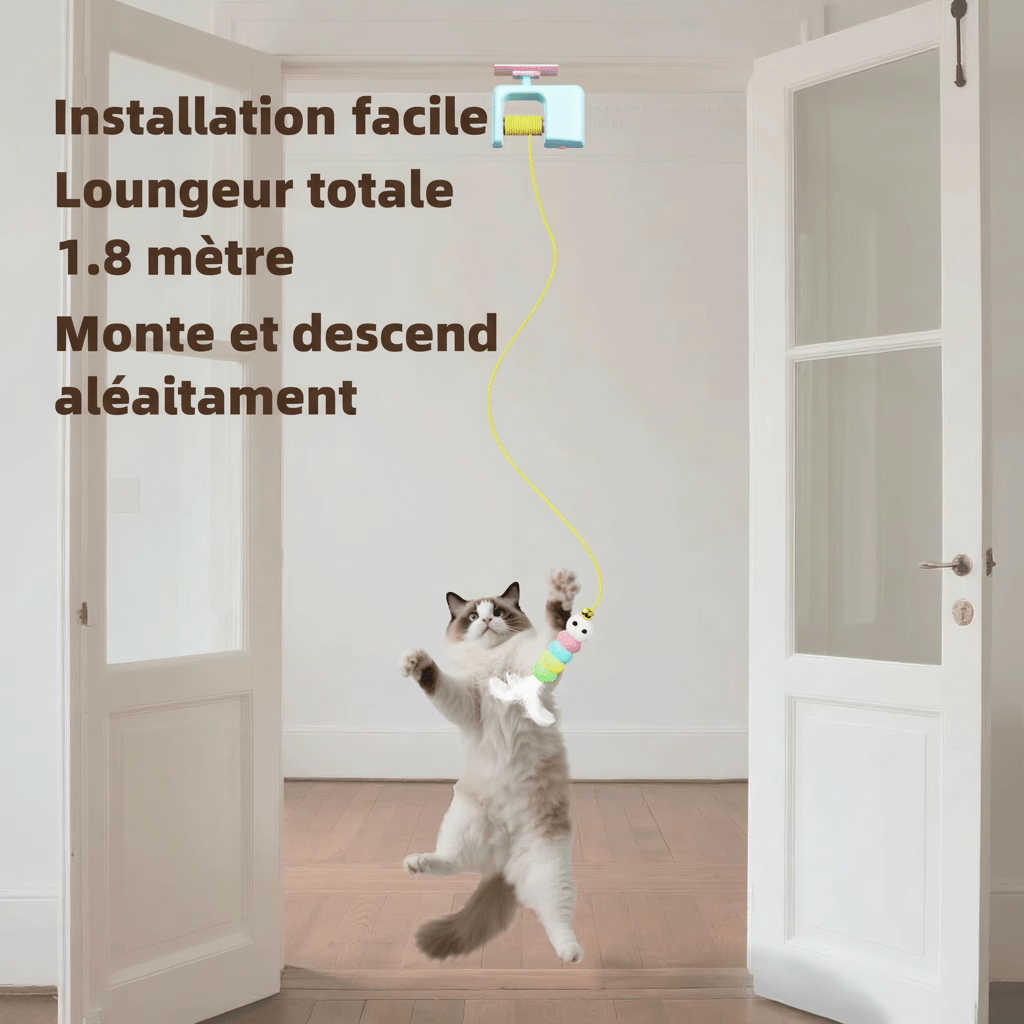 Jouet Interactif Automatique | SwingPlay - Mondechat - Mondechat