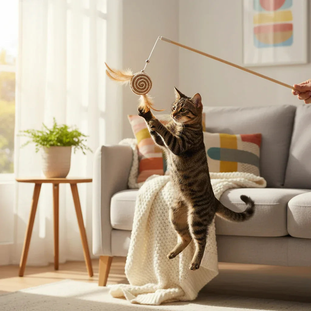 Jouet pour chat interactif | FélinPlay - Mondechat