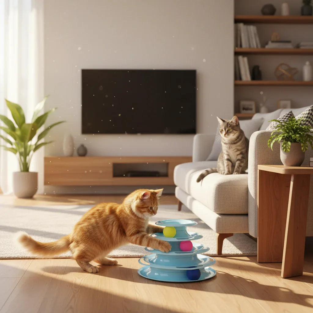 Jouet pour chat interactif | Féli'Play - Mondechat
