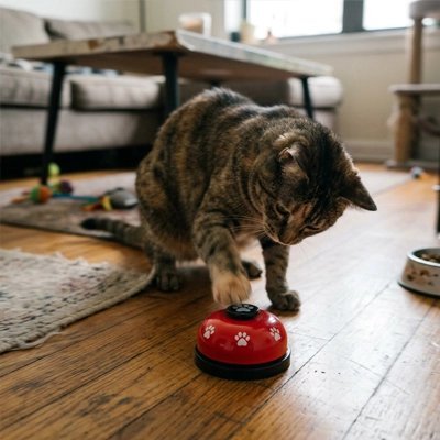 Jouet pour Chat | Sonnette Intelligente - Mondechat