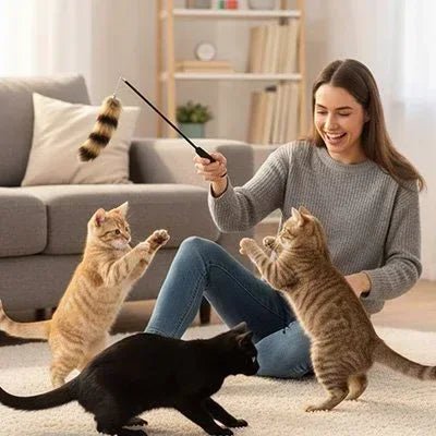 Kit Chaton Complet | Jouet + Gamelle + Griffoir - 25% - Mondechat