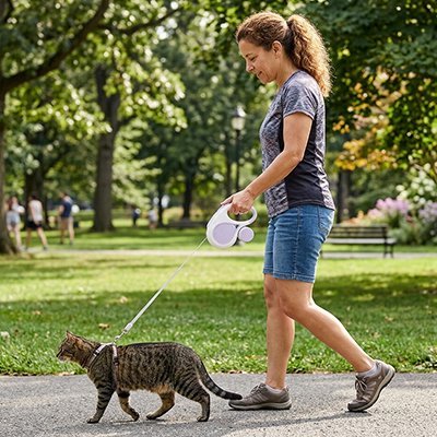 Laisse pour Chat | Confortable et Sécurisée - Mondechat