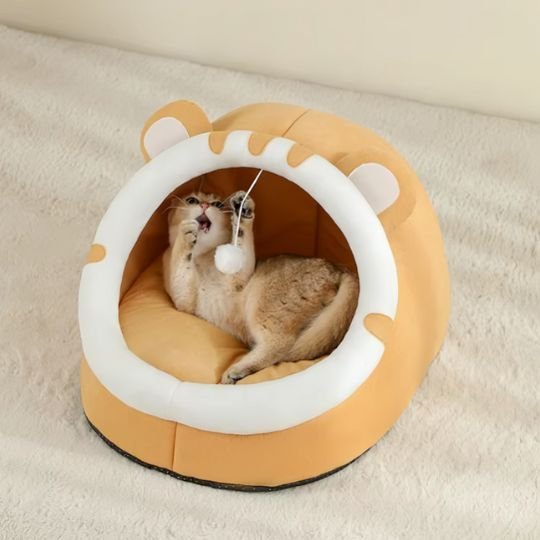 Lit pour Chat | Grotte Tête de Lion - Mondechat
