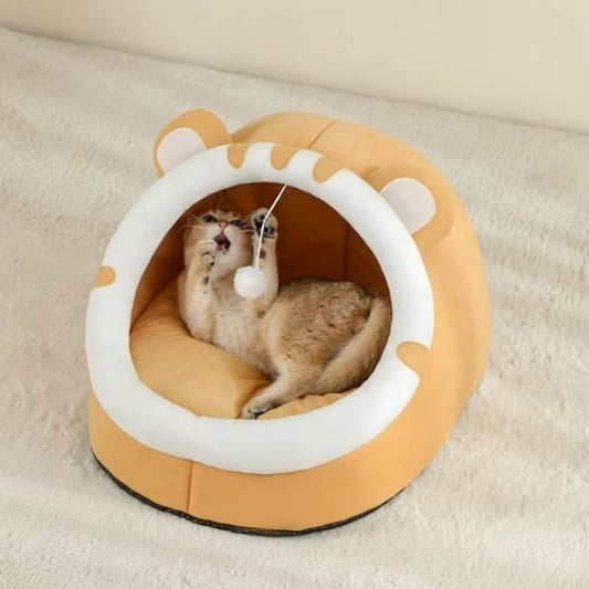 Lit pour Chat | Grotte Tête de Lion - Mondechat