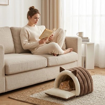 Lit pour Chat | Ultra-Confortable - Mondechat