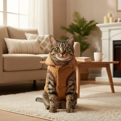 Manteau ergonomique premium pour chat | Niche ultime - Mondechat