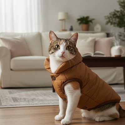 Manteau pour chat | Hivernal - Mondechat