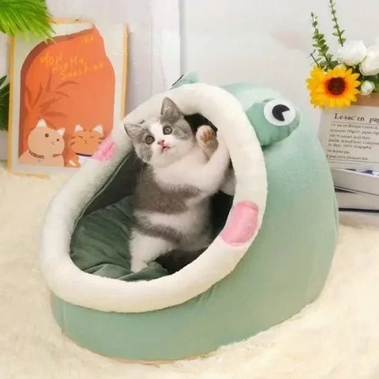 Niche Chat Douillette | Refuge Cosy Confortable et Chaud - Mondechat