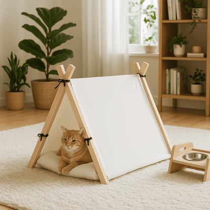 Niche chat ergonomique Premium pour un confort optimal - Mondechat