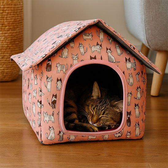 Niche chat extérieur résistante intempéries et Weatherproof pour le confort de votre chat - Mondechat