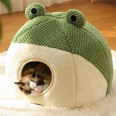 Niche cocooning chat moderne au design confortable et tendance - Mondechat