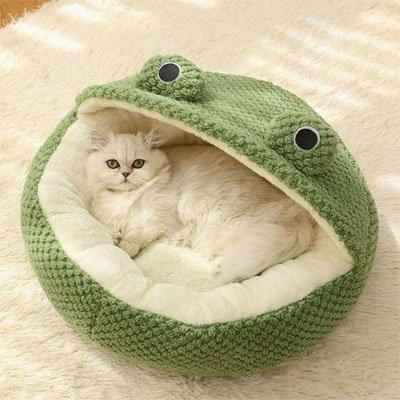 Niche cocooning chat moderne au design confortable et tendance - Mondechat