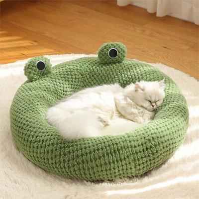 Niche cocooning chat moderne au design confortable et tendance - Mondechat