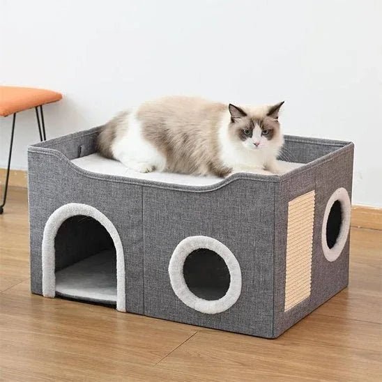 Niche Écologique pour Chat Eco - Cosy | Refuge Douillet et Éco - Responsable - Mondechat