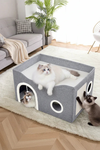 Niche Écologique pour Chat Eco - Cosy | Refuge Douillet et Éco - Responsable - Mondechat