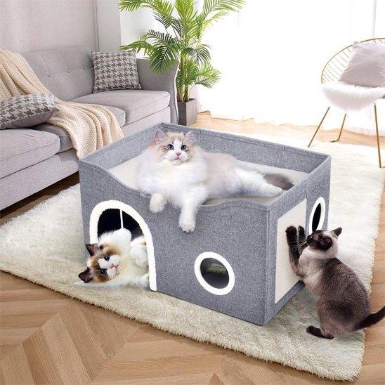 Niche Écologique pour Chat Eco - Cosy | Refuge Douillet et Éco - Responsable - Mondechat