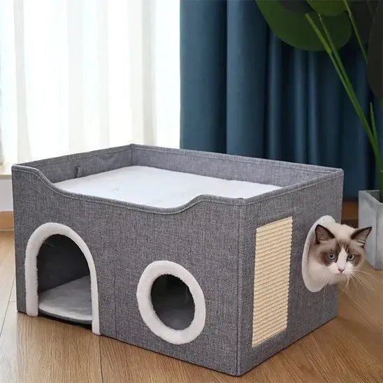 Niche Écologique pour Chat Eco - Cosy | Refuge Douillet et Éco - Responsable - Mondechat