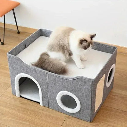 Niche Écologique pour Chat Eco - Cosy | Refuge Douillet et Éco - Responsable - Mondechat