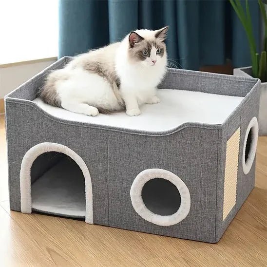 Niche Écologique pour Chat Eco - Cosy | Refuge Douillet et Éco - Responsable - Mondechat
