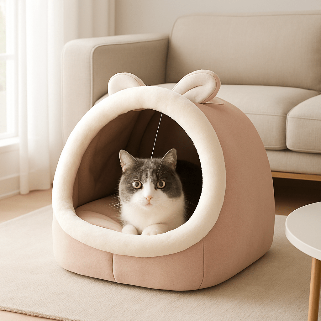 Niche pour chat | Comfort Élégance - Mondechat