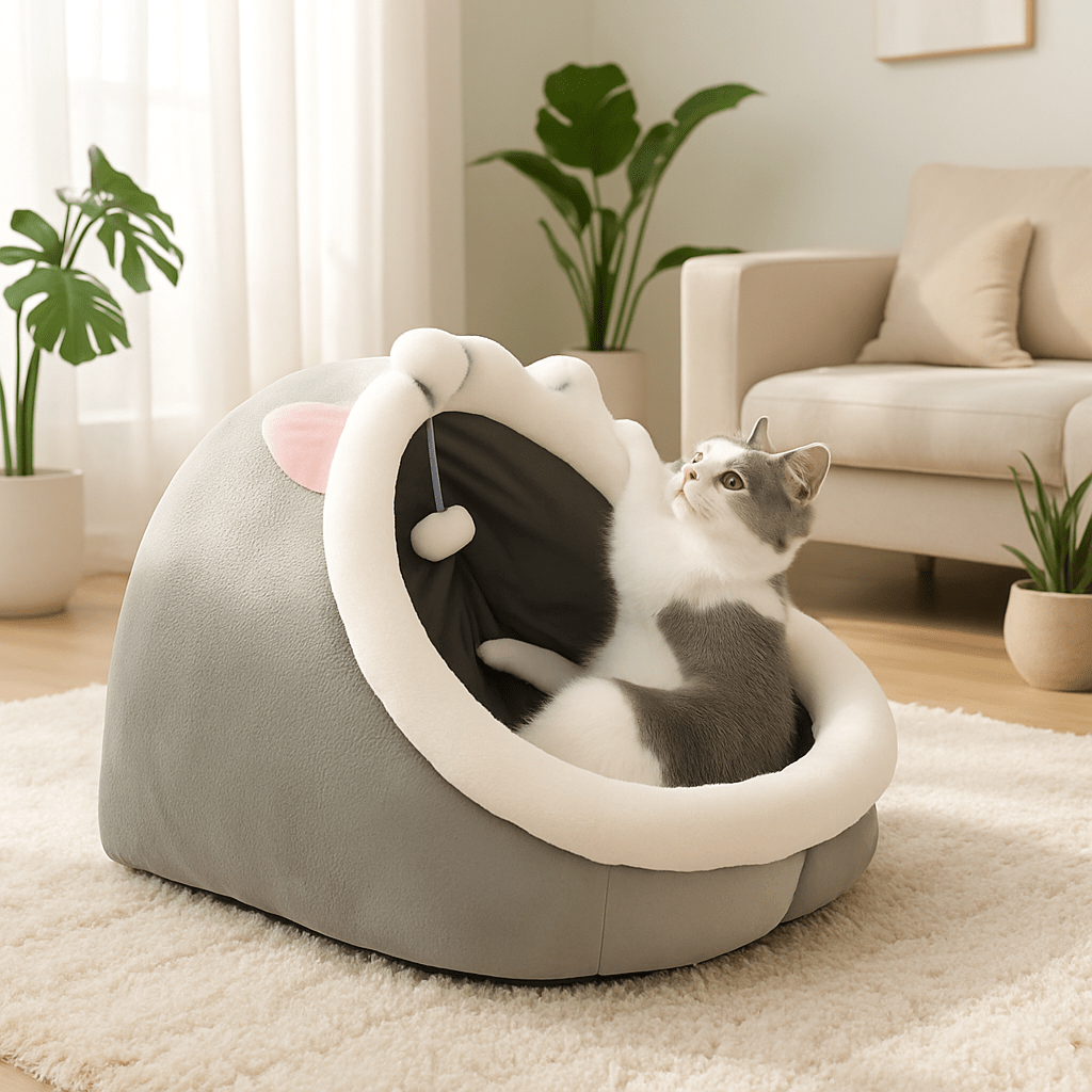 Niche pour chat | Comfort Élégance - Mondechat