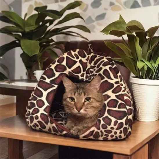 Niche pour chat cosy | Confort et design élégant pour votre maison