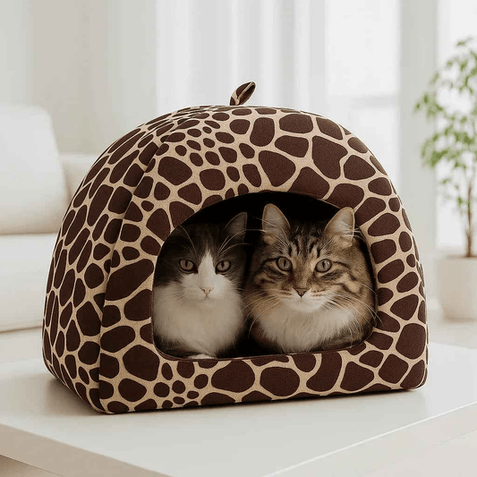 Niche pour chat cosy | Confort et design élégant pour votre maison