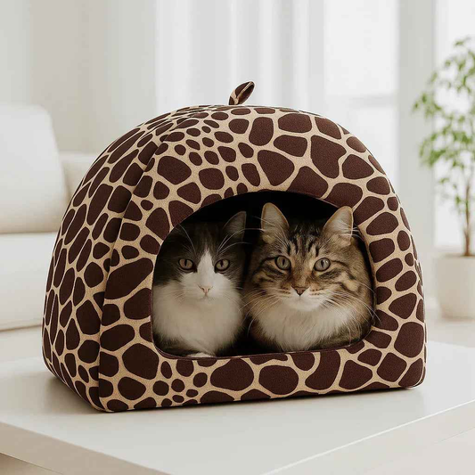 Niche pour chat cosy | Confort et design élégant pour votre maison