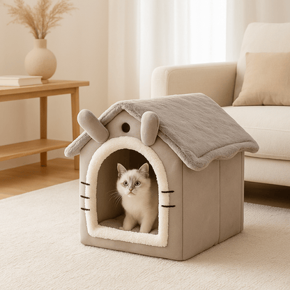 Niche pour chat | Douillette Design - Mondechat