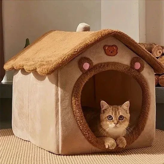 Niche pour chat douillette design confortable et stylé - Mondechat