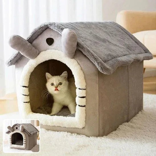 Niche pour chat douillette design confortable et stylé - Mondechat