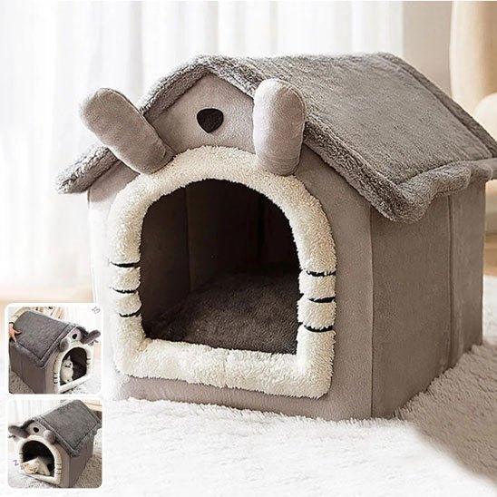 Niche pour chat douillette design confortable et stylé - Mondechat