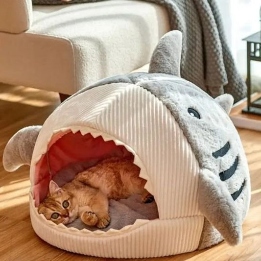 Panier Chat | Grotte Requin Cosy - Mondechat