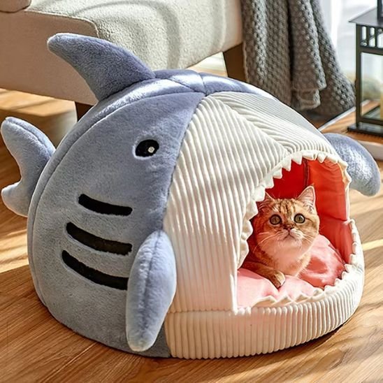 Panier Chat | Grotte Requin Cosy - Mondechat