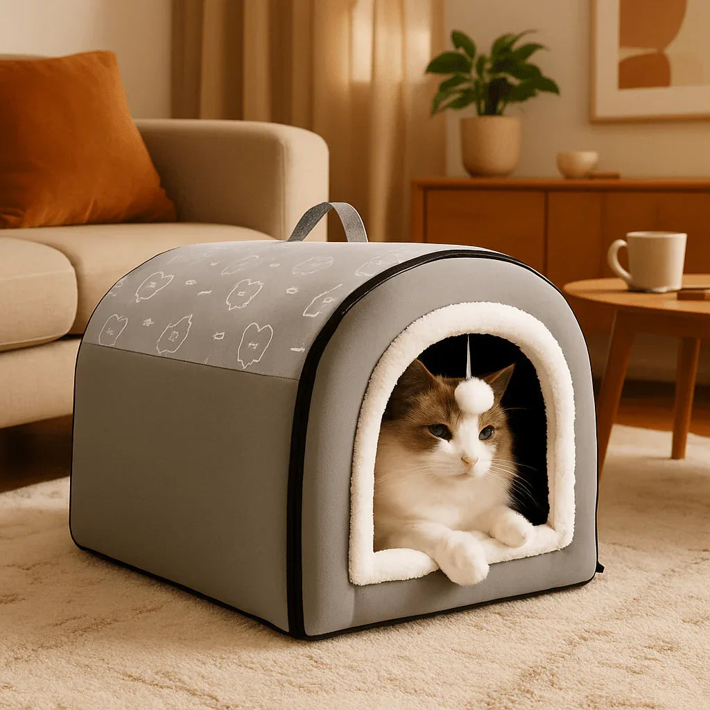 Panier Chat UltraConfort: le rêve de tout félin! - Mondechat