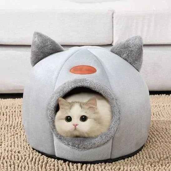 Panier confortable pour chat Cosy Haven : Le refuge douillet idéal pour votre félin - Mondechat