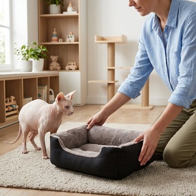 Panier pour Chat | Confort Douillet & Design Moderne - Mondechat