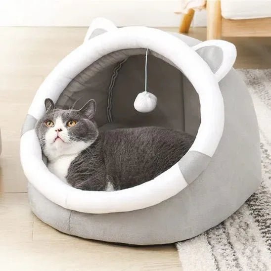 Panier pour chat confort ultra doux : l'indispensable pour votre félin. - Mondechat