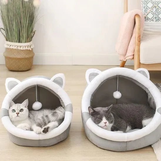 Panier pour chat confort ultra doux : l'indispensable pour votre félin. - Mondechat